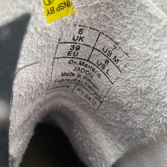 Doc Martens Jadon Boot Platforms - Size 8W US - Picture 7 of 7